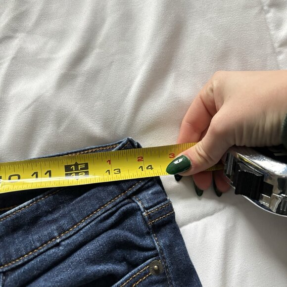 Universal Thread Target Jeans Womens 6 28R Blue Denim Pockets Mid Rise Skinny - Picture 2 of 10